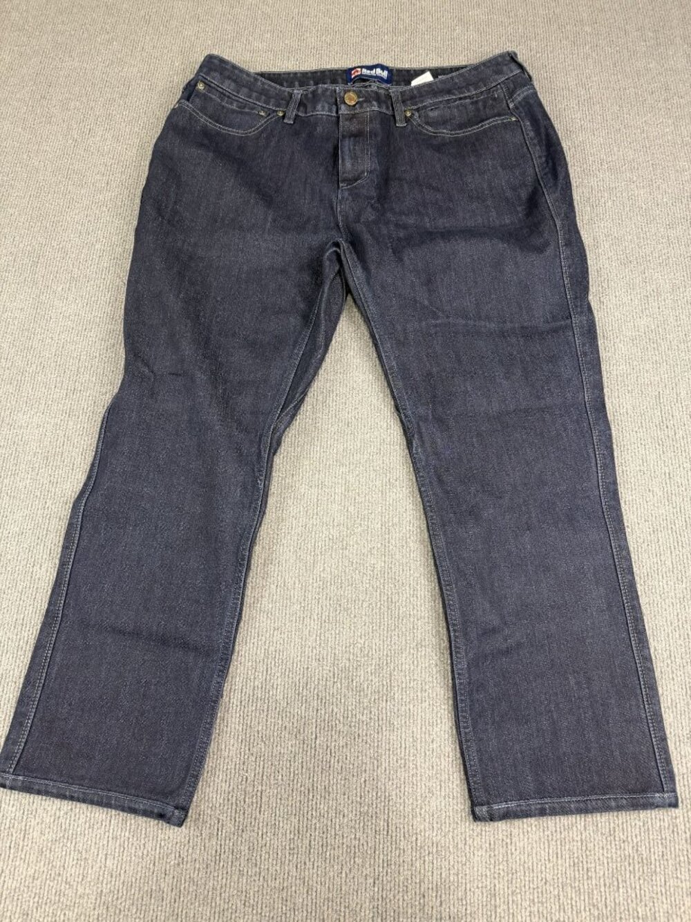Red Bull H2O Mens Straight Leg Dark Wash Denim Jeans 38x30